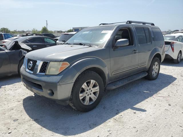 5N1AR18W56C651460 - 2006 NISSAN PATHFINDER LE GRAY photo 1