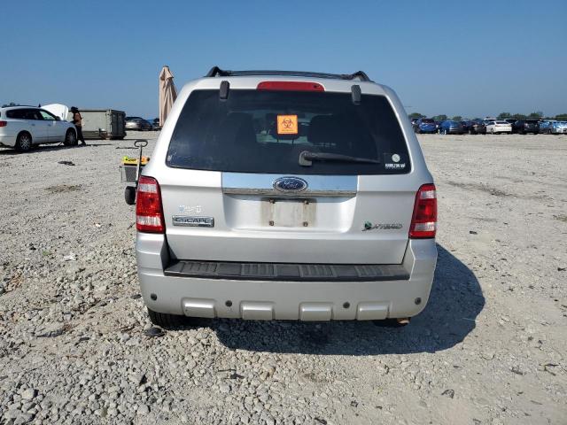 1FMCU493X9KA78806 - 2009 FORD ESCAPE HYBRID SILVER photo 6