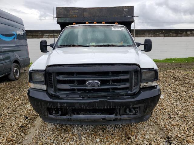 1FDWF36P83EB38788 - 2003 FORD F-350 SUPER DUTY WHITE photo 5