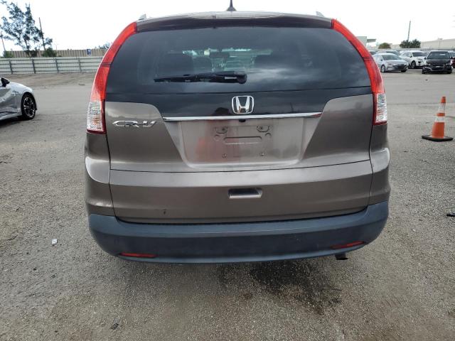 5J6RM3H73CL001381 - 2012 HONDA CR-V EXL GRAY photo 6