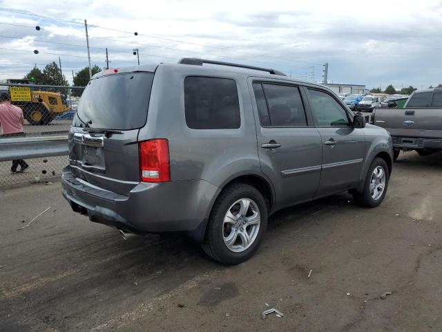 5FNYF3H50CB022847 - 2012 HONDA PILOT EXL GRAY photo 3