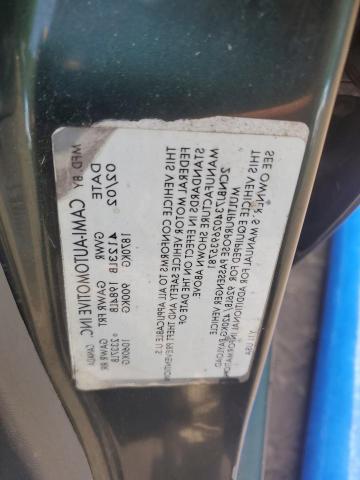 2CNBJ734026935781 - 2002 CHEVROLET TRACKER ZR2 绿色 照片 12