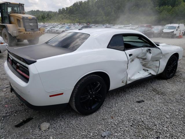 2C3CDZGG0KH706557 - 2019 DODGE CHALLENGER SXT WHITE photo 3