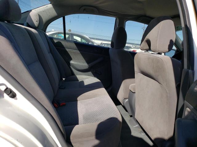 2HGES16344H614172 - 2004 HONDA CIVIC DX VP თეთრი ფოტო 10