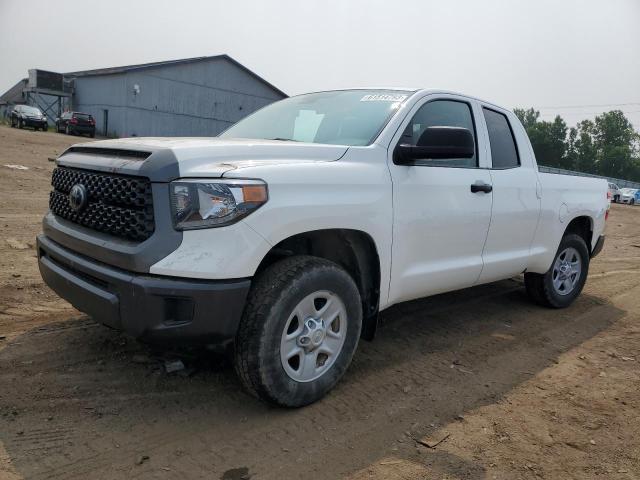 5TFUY5F14LX888464 - 2020 TOYOTA TUNDRA DOUBLE CAB SR/SR5 WHITE photo 1