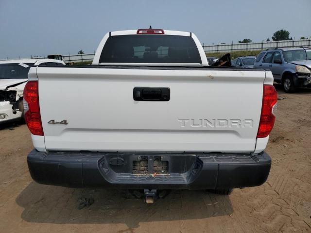 5TFUY5F14LX888464 - 2020 TOYOTA TUNDRA DOUBLE CAB SR/SR5 WHITE photo 6