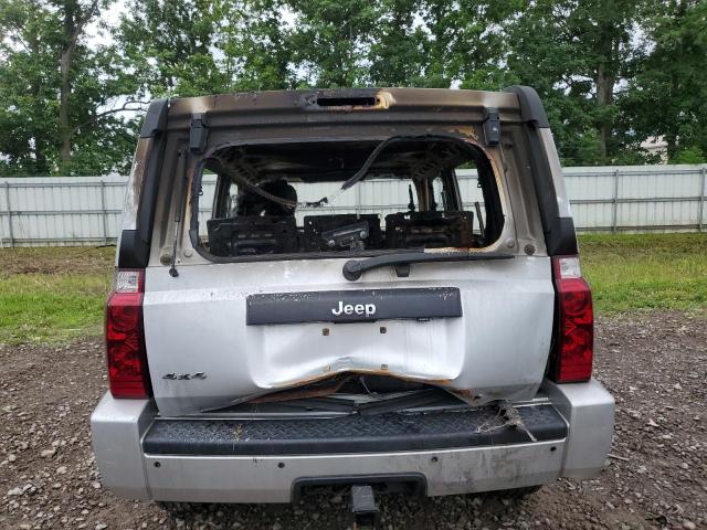 1J8HG48N88C225517 - 2008 JEEP COMMANDER SPORT ვერცხლისფერი ფოტო 6