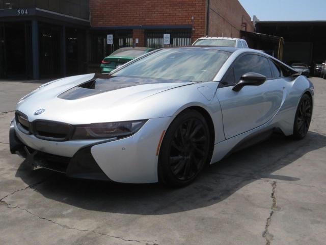 WBY2Z2C32HV676737 - 2017 BMW I8 SILVER photo 2