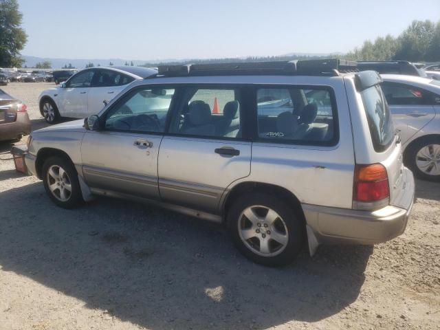 JF1SF6550YH713286 - 2000 SUBARU FORESTER S ვერცხლისფერი ფოტო 2