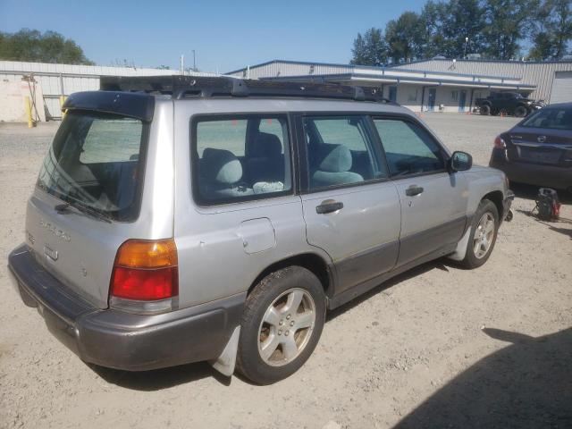 JF1SF6550YH713286 - 2000 SUBARU FORESTER S ვერცხლისფერი ფოტო 3