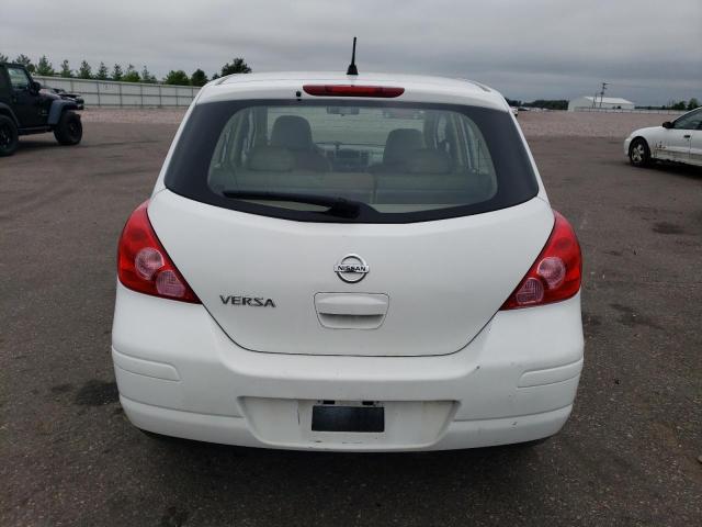 3N1BC13E67L394133 - 2007 NISSAN VERSA S WHITE photo 6