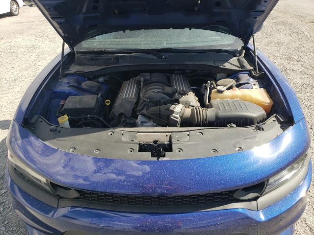 2C3CDXGJXKH688911 - 2019 DODGE CHARGER SCAT PACK BLUE photo 11