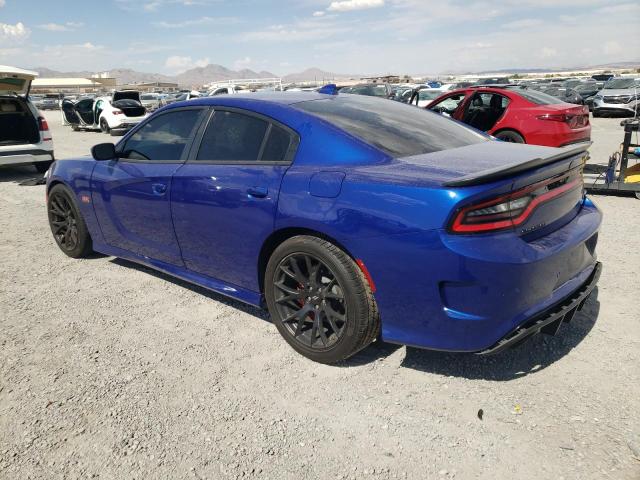 2C3CDXGJXKH688911 - 2019 DODGE CHARGER SCAT PACK BLUE photo 2