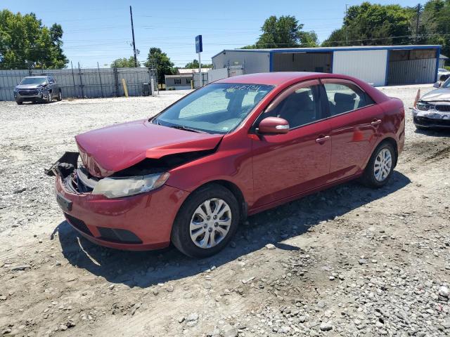 KNAFU4A25A5882547 - 2010 KIA FORTE EX RED photo 1