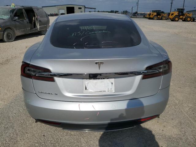 5YJSA1CG4DFP04018 - 2013 TESLA MODEL S SILVER photo 6