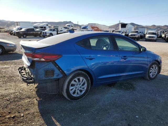 5NPD74LF8HH196224 - 2017 HYUNDAI ELANTRA SE BLUE photo 3