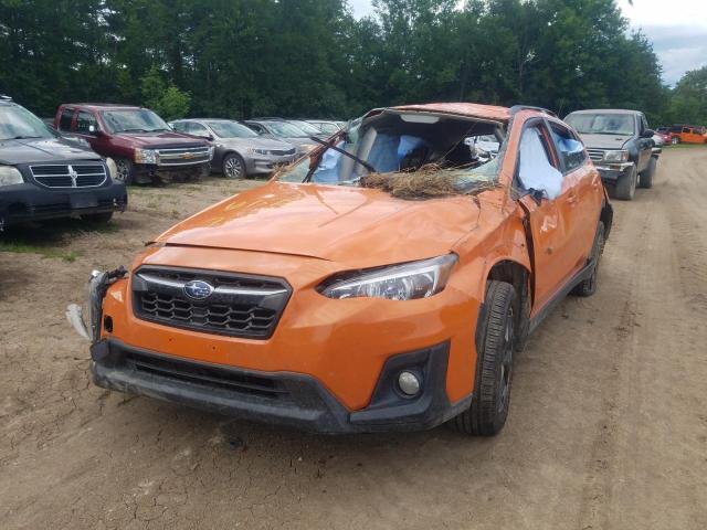 JF2GTACC2KH340466 - 2019 SUBARU CROSSTREK PREMIUM ORANGE photo 2