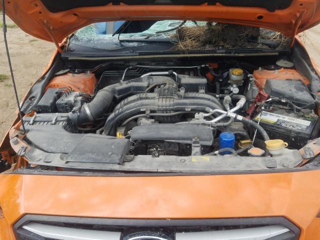 JF2GTACC2KH340466 - 2019 SUBARU CROSSTREK PREMIUM ORANGE photo 7