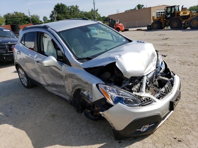 KL4CJBSB2FB268687 - 2015 BUICK ENCORE CONVENIENCE 银色 照片 4