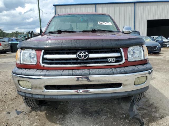 5TBRT34172S261878 - 2002 TOYOTA TUNDRA ACCESS CAB BURGUNDY photo 5