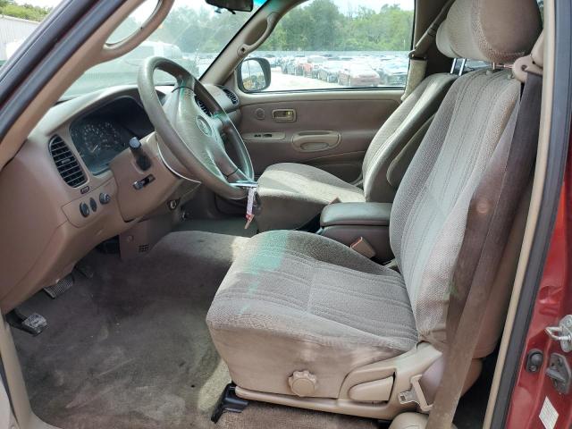 5TBRT34172S261878 - 2002 TOYOTA TUNDRA ACCESS CAB 勃艮第红 照片 7