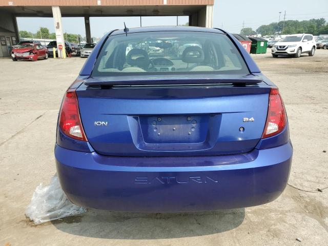 1G8AL55B86Z205678 - 2006 SATURN ION LEVEL 3 BLUE photo 6