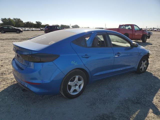 5NPD74LF7HH094591 - 2017 HYUNDAI ELANTRA SE BLUE photo 3