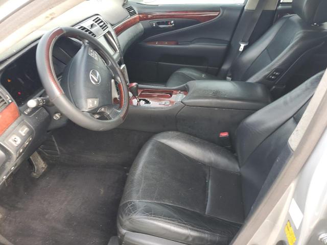 JTHGL46F875002731 - 2007 LEXUS LS 460L SILVER photo 7