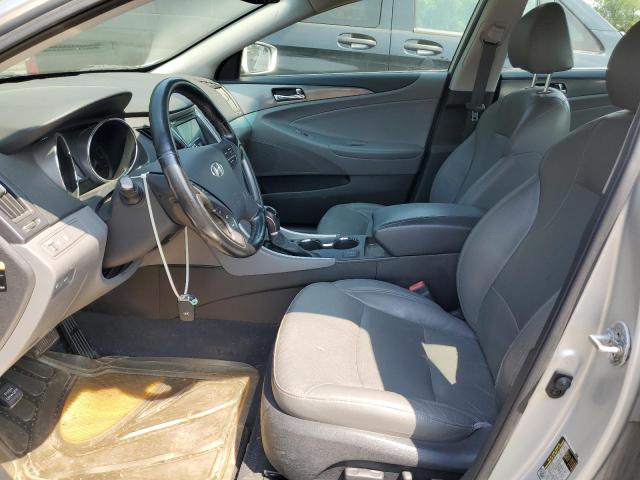 KMHEC4A49DA080674 - 2013 HYUNDAI SONATA HYBRID SILVER photo 7