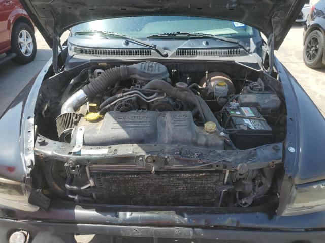 1B7GL22X7YS552462 - 2000 DODGE DAKOTA BLACK photo 11