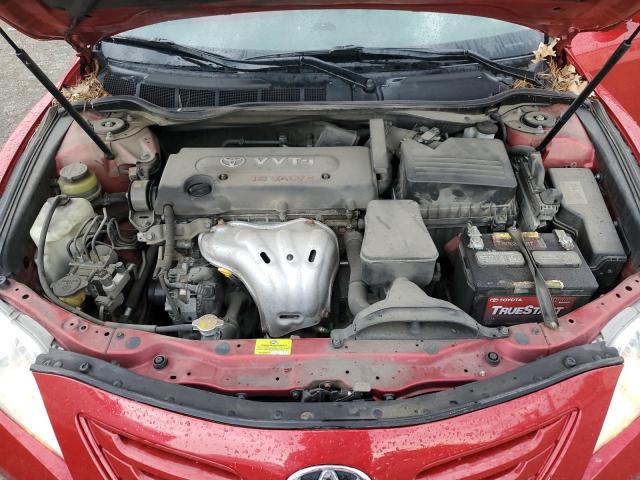 4T4BE46K38R015625 - 2008 TOYOTA CAMRY CE RED photo 11