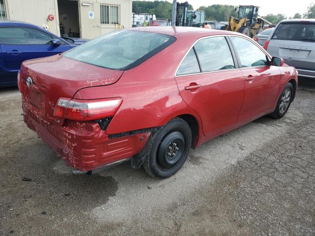 4T4BE46K38R015625 - 2008 TOYOTA CAMRY CE RED photo 3