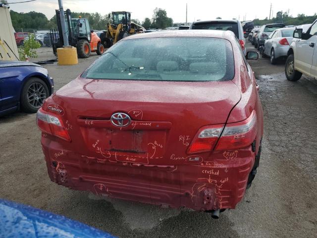 4T4BE46K38R015625 - 2008 TOYOTA CAMRY CE RED photo 6