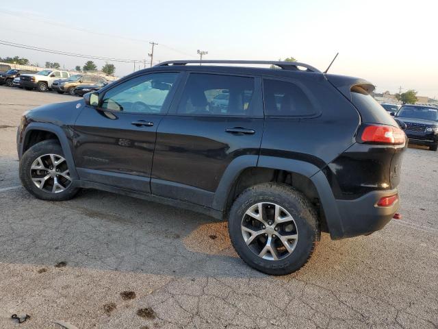 1C4PJMBB8EW161492 - 2014 JEEP CHEROKEE TRAILHAWK BLACK photo 2