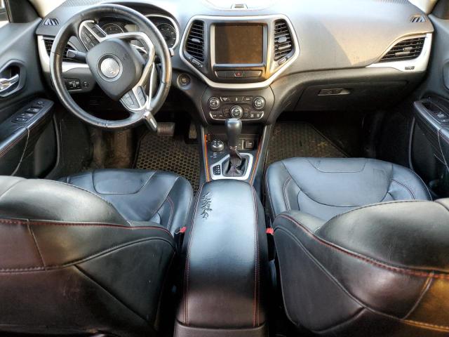 1C4PJMBB8EW161492 - 2014 JEEP CHEROKEE TRAILHAWK BLACK photo 8