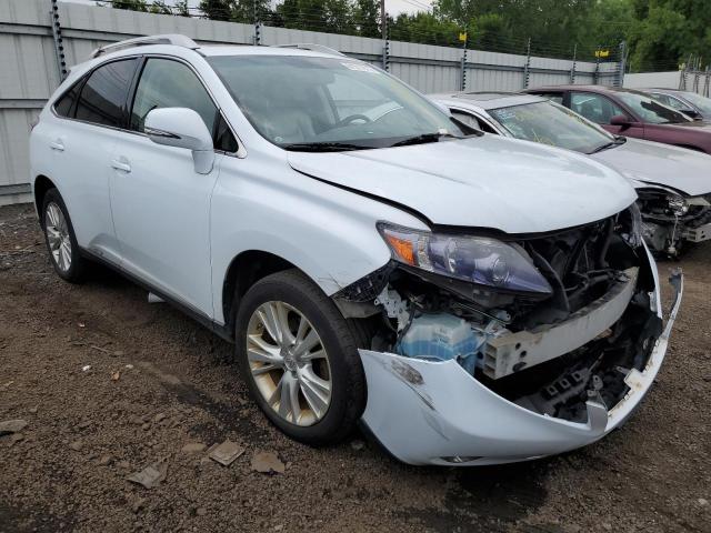 JTJBC1BA7A2010541 - 2010 LEXUS RX 450 WHITE photo 4