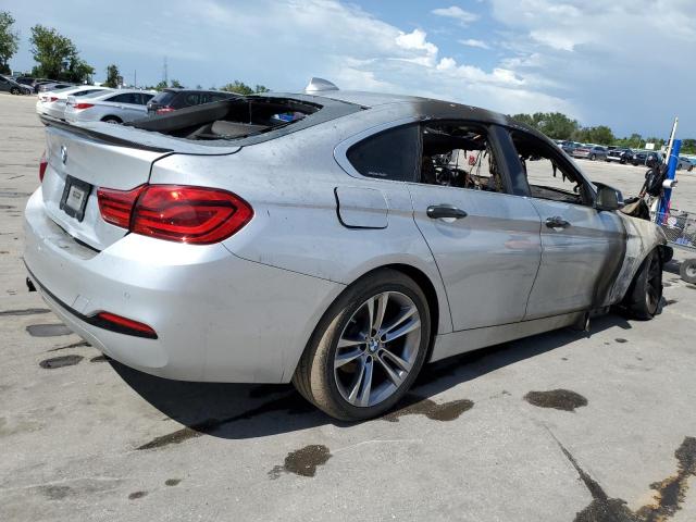 WBA4J3C52KBL10548 - 2019 BMW 430XI GRAN COUPE SILVER photo 3