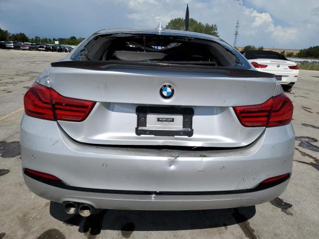 WBA4J3C52KBL10548 - 2019 BMW 430XI GRAN COUPE SILVER photo 6