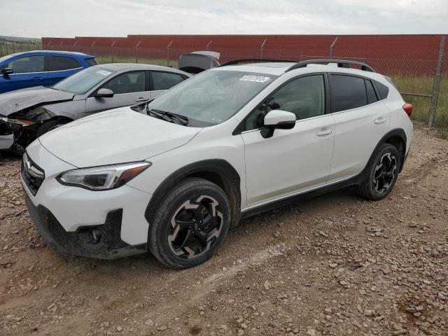 JF2GTHNC6M8241884 - 2021 SUBARU CROSSTREK LIMITED WHITE photo 1