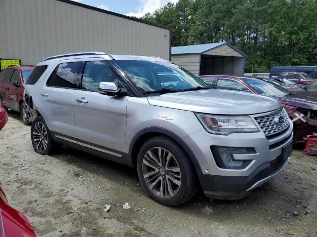 1FM5K8HT6GGA72718 - 2016 FORD EXPLORER PLATINUM SILVER photo 4