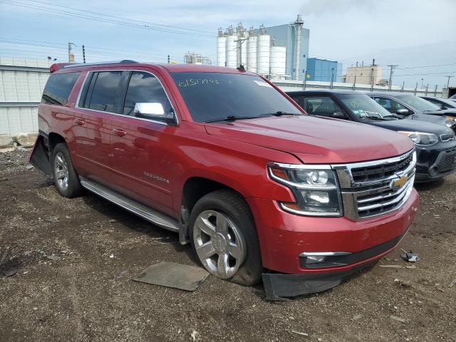 1GNSKKKC9FR252279 - 2015 CHEVROLET SUBURBAN K1500 LTZ RED photo 4