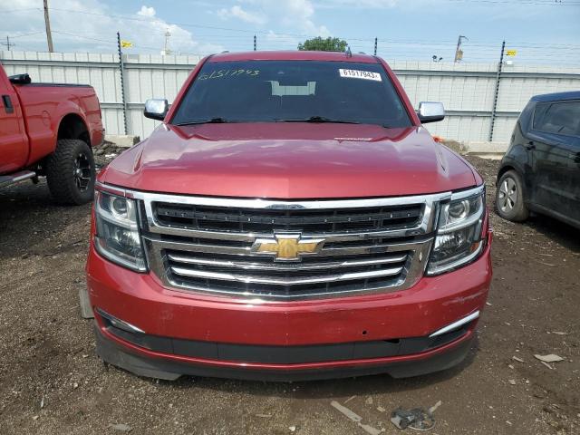 1GNSKKKC9FR252279 - 2015 CHEVROLET SUBURBAN K1500 LTZ RED photo 5