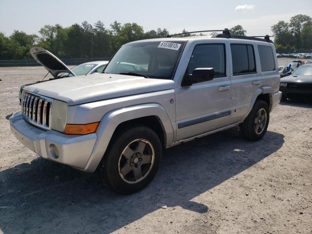 1J8HG48P67C702087 - 2007 JEEP COMMANDER SILVER photo 1