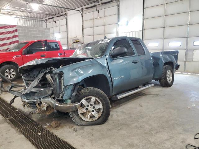 1GTEK29059Z154727 - 2009 GMC SIERRA K1500 SLE BLUE photo 1