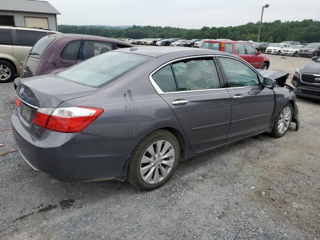 1HGCR3F87EA035770 - 2014 HONDA ACCORD EXL GRAY photo 3