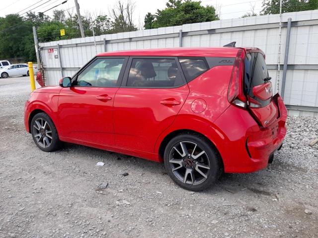 KNDJ63AUXM7750489 - 2021 KIA SOUL GT LINE RED photo 2