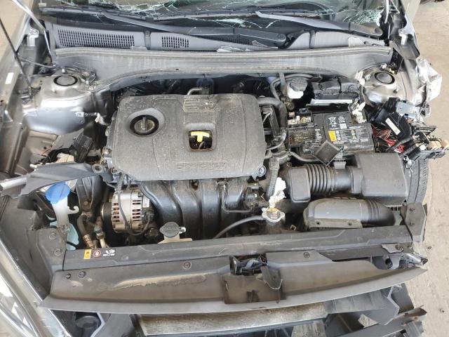 3KPF54AD7NE453907 - 2022 KIA FORTE GT LINE SILVER photo 11