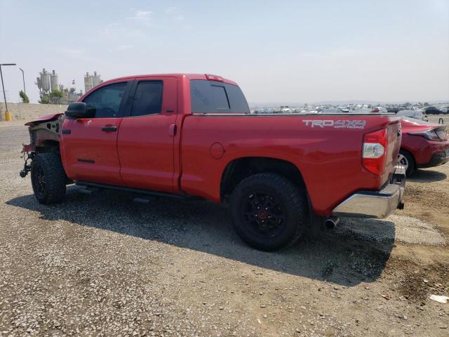 5TFUY5F14GX509498 - 2016 TOYOTA TUNDRA DOUBLE CAB SR/SR5 RED photo 2