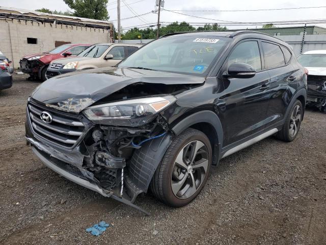 KM8J3CA26JU736752 - 2018 HYUNDAI TUCSON VALUE BLACK photo 1