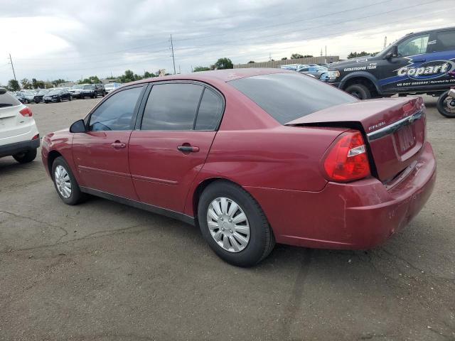 1G1ZS58F07F104768 - 2007 CHEVROLET MALIBU LS MAROON photo 2